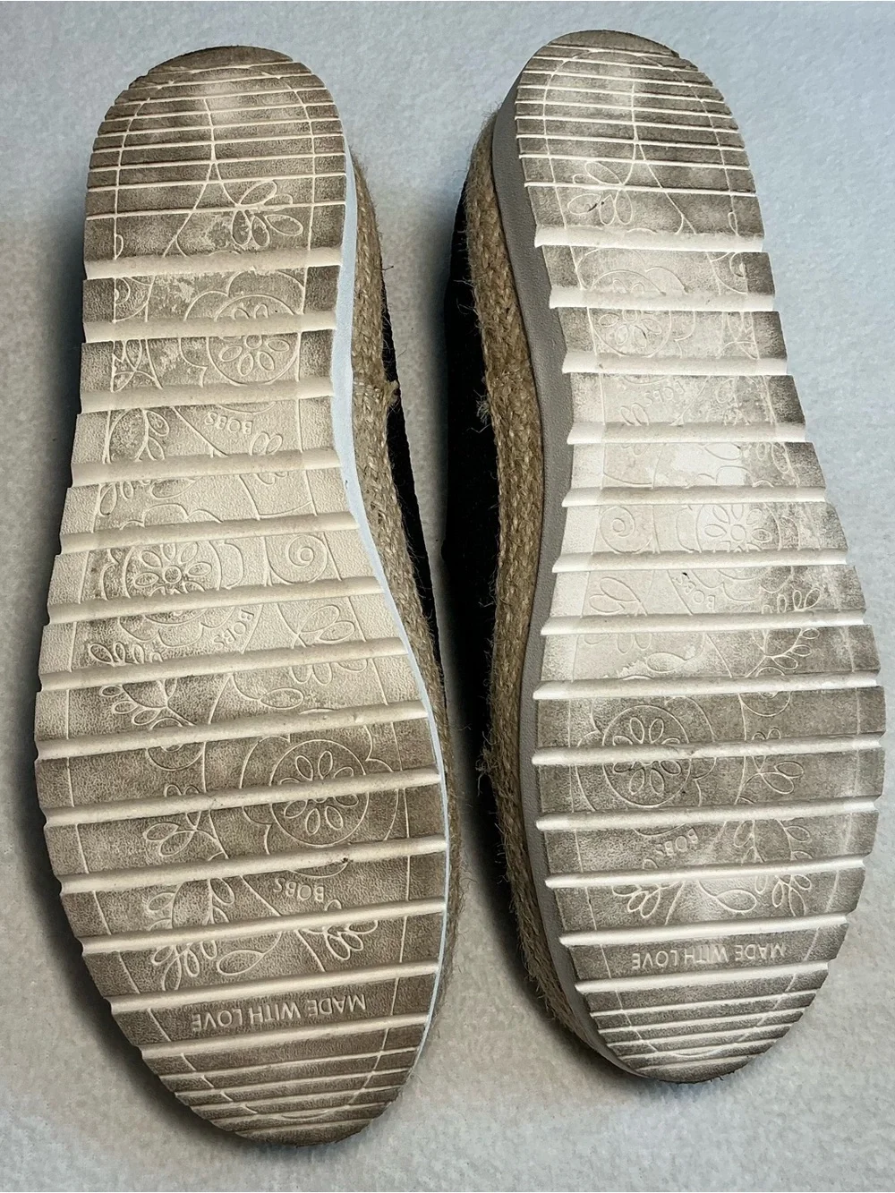 Skechers BOBS Black Slip-On Memory Foam Flats - Picture 5 of 8